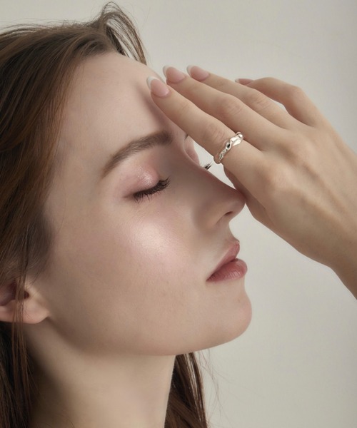 muku（ムク）の「CLEAR RING/NUANCE（リング・レディース・ゴールド/シルバー・FREE）」の2枚目の写真