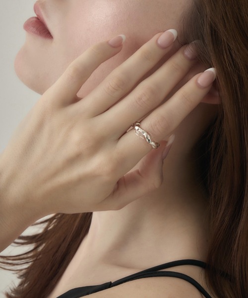 muku（ムク）の「CLEAR RING/NUANCE（リング・レディース・ゴールド/シルバー・FREE）」の5枚目の写真