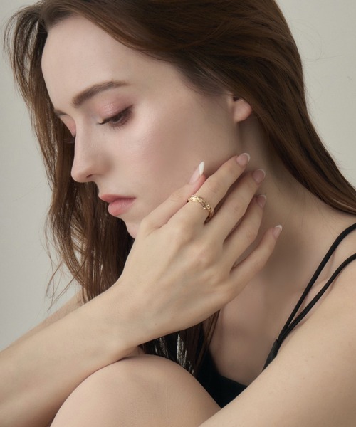 muku（ムク）の「CLEAR RING/NUANCE（リング・レディース・ゴールド/シルバー・FREE）」の6枚目の写真
