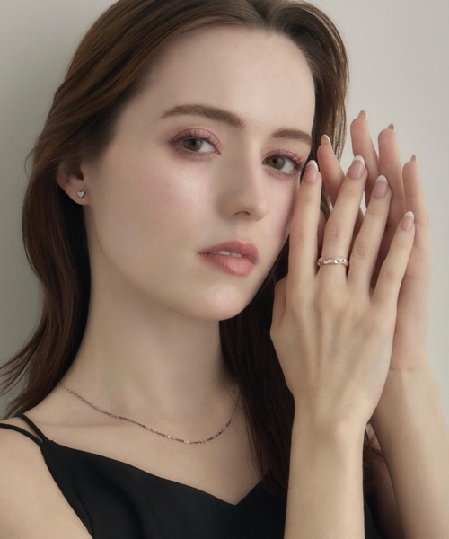 muku（ムク）の「CLEAR RING/NUANCE（リング・レディース・ゴールド/シルバー・FREE）」の9枚目の写真