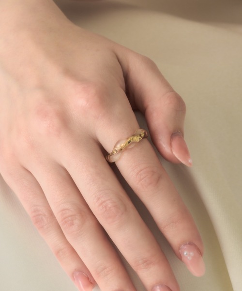 muku（ムク）の「CLEAR RING/NUANCE（リング・レディース・ゴールド/シルバー・FREE）」の21枚目の写真