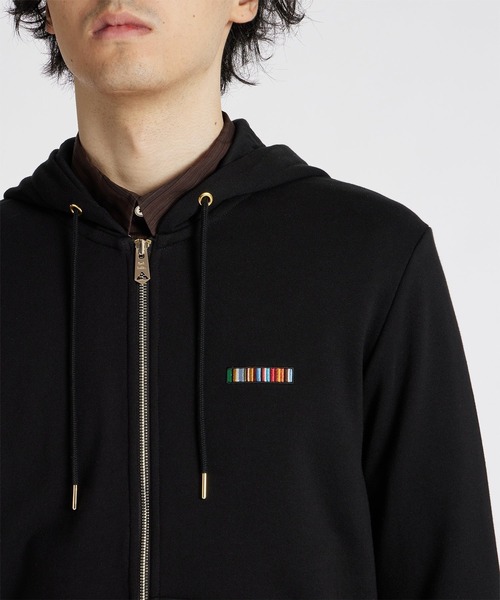 Signature Stripe Bar” パーカ【253564 300S】（パーカー