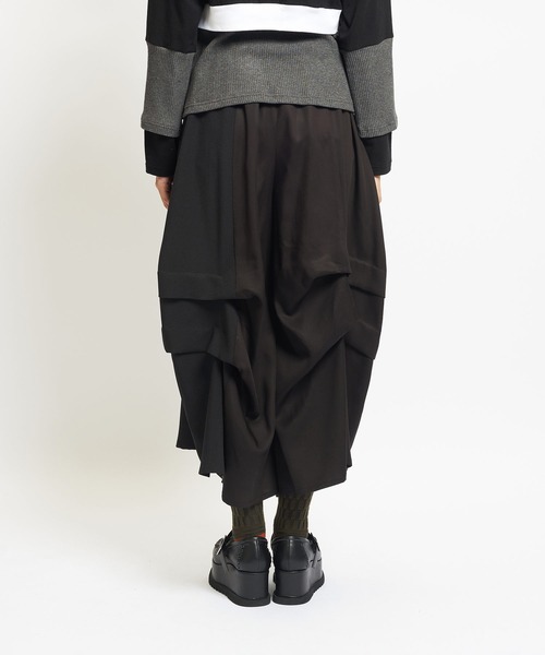 gomme（ゴム）の「エクセルツイル　スクイッドPT（その他パンツ・レディース・ブラック・MEDIUM）」の9枚目の写真