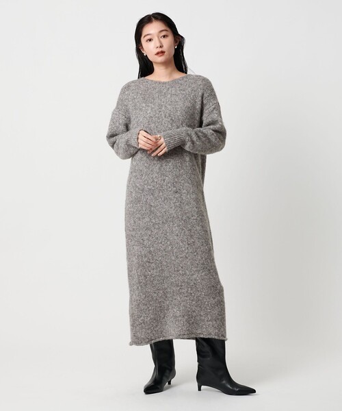 MARW UNITED ARROWS＞ロング ニット ワンピース（ワンピース