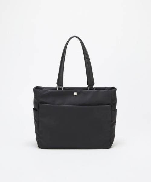 Breath TOPKAPI（ブレストプカピ）の「【Breath TOPKAPI】ナイロン 多機能 A4 トートバッグ / 撥水（トートバッグ・レディース・ブラック/キャメル・FREE）」の7枚目の写真
