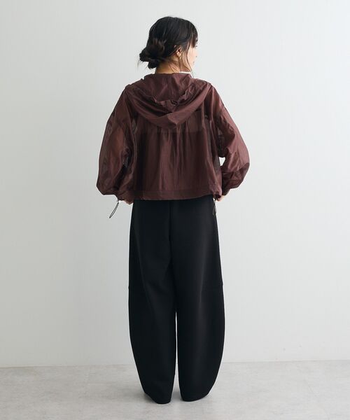 CRAFT STANDARD BOUTIQUE（クラフトスタンダードブティック）の「シアーブルゾン（ブルゾン・レディース・ブラウン・FREE）」の13枚目の写真