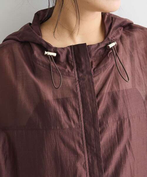 CRAFT STANDARD BOUTIQUE（クラフトスタンダードブティック）の「シアーブルゾン（ブルゾン・レディース・ブラウン・FREE）」の14枚目の写真