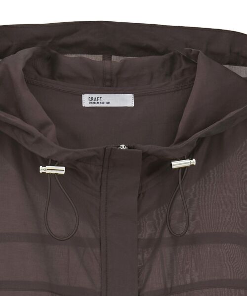 CRAFT STANDARD BOUTIQUE（クラフトスタンダードブティック）の「シアーブルゾン（ブルゾン・レディース・ブラウン・FREE）」の19枚目の写真