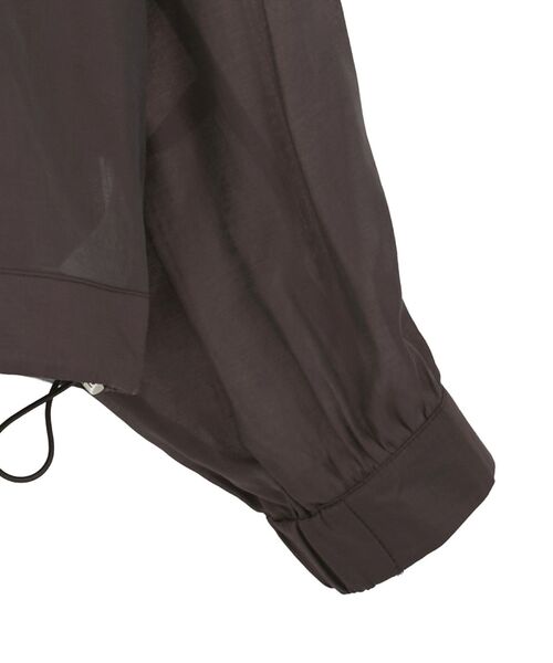 CRAFT STANDARD BOUTIQUE（クラフトスタンダードブティック）の「シアーブルゾン（ブルゾン・レディース・ブラウン・FREE）」の20枚目の写真