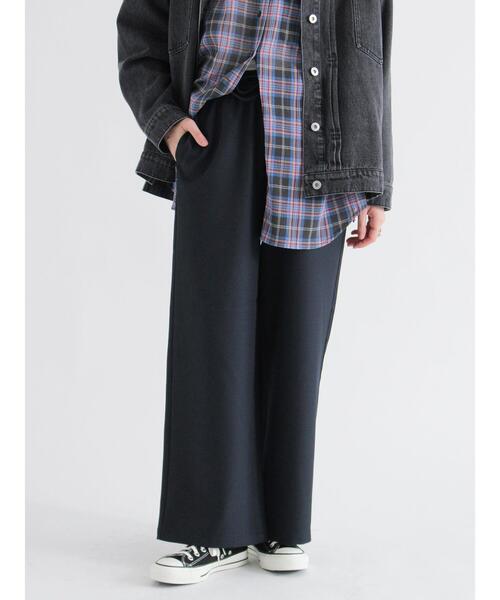 sm2rhythm（サマンサモスモスリズム）の「ストレッチイージーパンツ（その他パンツ・レディース・ネイビー/ベージュ/グレー・M/L）」の3枚目の写真