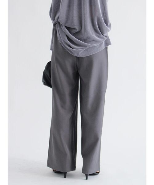 sm2rhythm（サマンサモスモスリズム）の「ストレッチイージーパンツ（その他パンツ・レディース・ネイビー/ベージュ/グレー・M/L）」の5枚目の写真