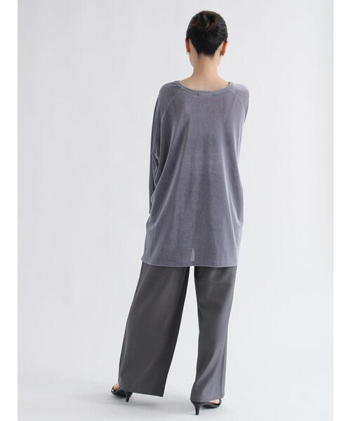 sm2rhythm（サマンサモスモスリズム）の「ストレッチイージーパンツ（その他パンツ・レディース・ネイビー/ベージュ/グレー・M/L）」の11枚目の写真