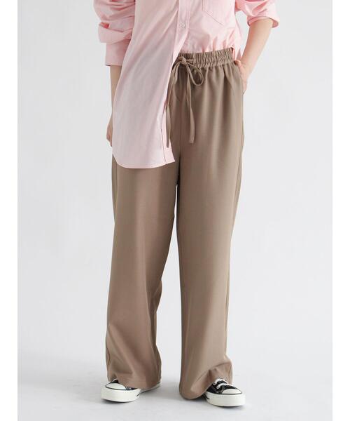 sm2rhythm（サマンサモスモスリズム）の「ストレッチイージーパンツ（その他パンツ・レディース・ネイビー/ベージュ/グレー・M/L）」の14枚目の写真