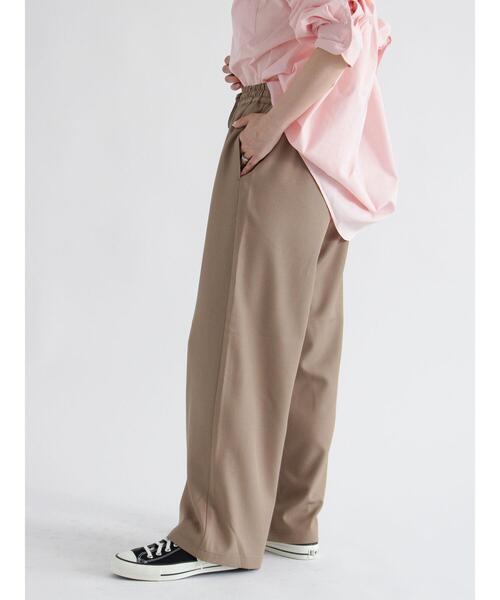 sm2rhythm（サマンサモスモスリズム）の「ストレッチイージーパンツ（その他パンツ・レディース・ネイビー/ベージュ/グレー・M/L）」の15枚目の写真