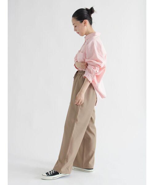 sm2rhythm（サマンサモスモスリズム）の「ストレッチイージーパンツ（その他パンツ・レディース・ネイビー/ベージュ/グレー・M/L）」の19枚目の写真