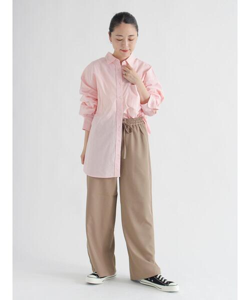 sm2rhythm（サマンサモスモスリズム）の「ストレッチイージーパンツ（その他パンツ・レディース・ネイビー/ベージュ/グレー・M/L）」の21枚目の写真