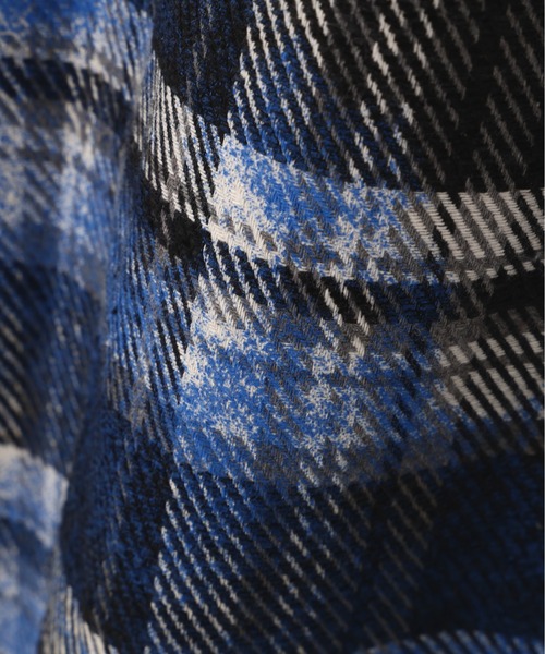 FR(13)NDS（フレンズ）の「FR(13)NDS/フレンズ/DOGTOWN コラボチェックシャツ（シャツ/ブラウス・メンズ・ブラック/ブルー・M/L）」の5枚目の写真