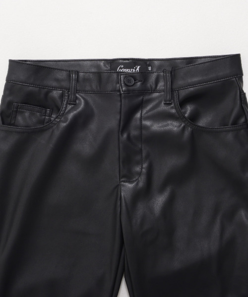 SILVER BULLET(シルバーバレット)の「『CavariA/キャバリア』レザーライクスキニーパンツ(その他パンツ・メンズ・ブラック・S/M/L/XL)」の11枚目の写真