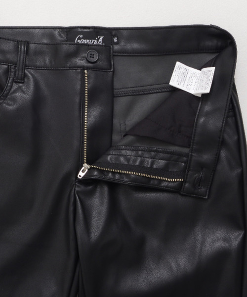 SILVER BULLET(シルバーバレット)の「『CavariA/キャバリア』レザーライクスキニーパンツ(その他パンツ・メンズ・ブラック・S/M/L/XL)」の12枚目の写真