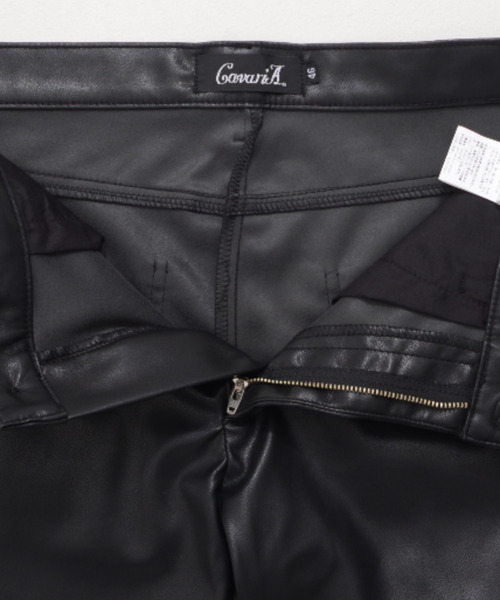 SILVER BULLET(シルバーバレット)の「『CavariA/キャバリア』レザーライクスキニーパンツ(その他パンツ・メンズ・ブラック・S/M/L/XL)」の13枚目の写真