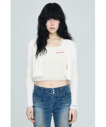 SHEL'TTER ORIGINAL（シェルターオリジナル）の「【INSTANTFUNK】ラウンドクロップド カーディガン（カーディガン/ボレロ）」