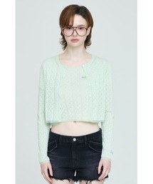 SHEL'TTER ORIGINAL（シェルターオリジナル）の「【INSTANTFUNK】ラウンドクロップド カーディガン（カーディガン/ボレロ）」