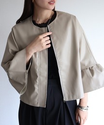 フレアスリーブ」に該当するジャケット/アウターファッション