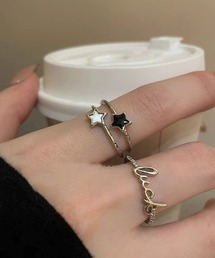 NO WAY（ノーウェイ）の「/Bz/デザインリング2点セット/2点セット(RZ)（リング）」