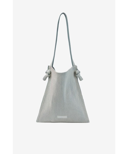 LASTFRAME（ラストフレーム）の「KYOTO METALLIC REVERSIBLE MUSUBI TOTE（ショルダーバッグ・レディース・グレー系その他/シルバー系その他・FREE）」の2枚目の写真