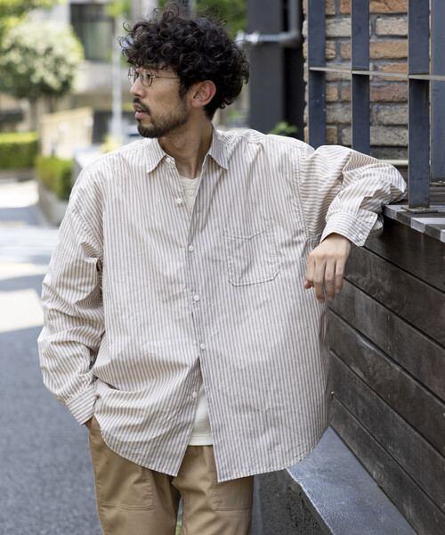 セール】HINSON/ヒンソン レギュラーカラー ブロード ロングスリーブ