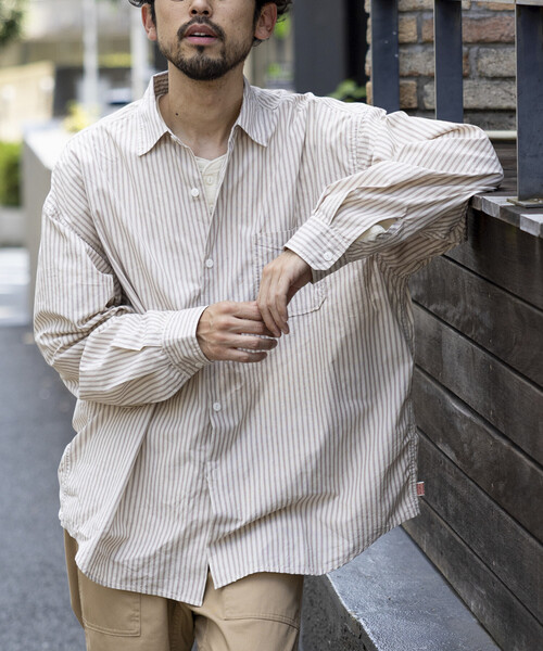 セール】HINSON/ヒンソン レギュラーカラー ブロード ロングスリーブ