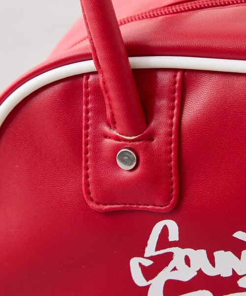 SOUNDSGOOOOD（サウンズグッド）の「【SOUNDS GOOOOD】ヴィーガンレザーミニボストンBAG（ショルダーバッグ・レディース・ブラック/レッド・ONE SIZE）」の12枚目の写真