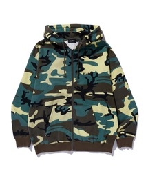 XLARGE（エクストララージ）の「CAMO ZIP UP HOODED SWEATSHIRT