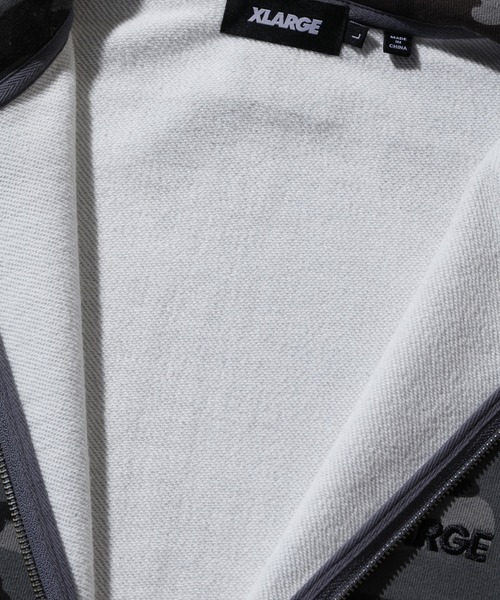 XLARGE(エクストララージ)の「CAMO ZIP UP HOODED SWEATSHIRT(パーカー・メンズ・オリーブ/ブラック/オレンジ・M/L/XL/S)」の13枚目の写真