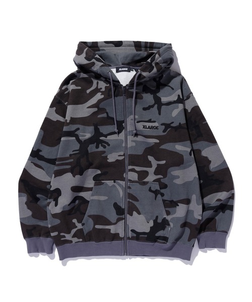 XLARGE（エクストララージ）の「CAMO ZIP UP HOODED SWEATSHIRT