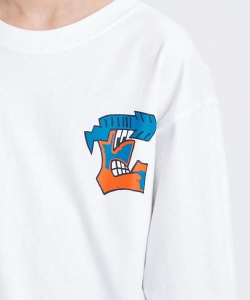 ELEMENT(エレメント)の「ELEMENT キッズ TAG LS YOUTH ロンT 【2025年秋冬モデル】/エレメントキッズバックプリント長袖ロンT(Tシャツ/カットソー・キッズ・ブラック系その他/ホワイト/ブラック・X-LARGE/LARGE/MEDIUM/SMALL)」の8枚目の写真