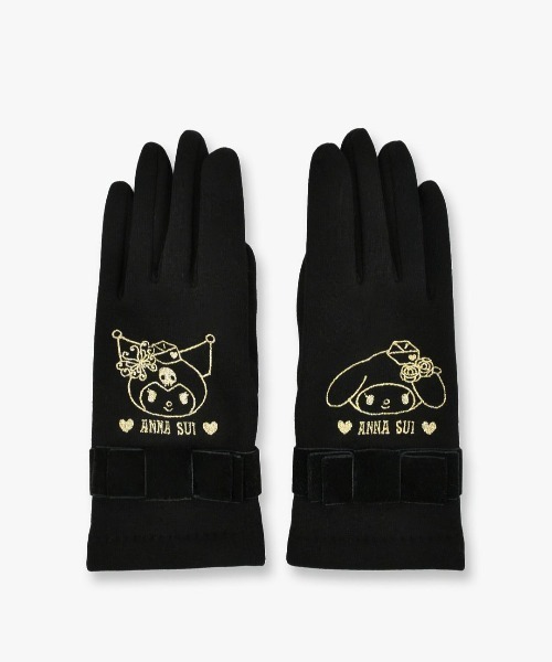 ANNA SUI × MY MELODY KUROMI スマホ対応 手袋（手袋）｜ANNA SUI