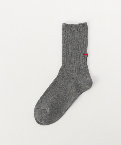 ROSTER SOX(ロスターソックス)の「【ROSTER SOX /ロスターソックス】 WWHATS UP SOCKS(ソックス/靴下・レディース・ブラウン/レッド/チャコールグレー・FREE)」の2枚目の写真