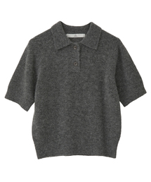 TIARA（ティアラ）の「アルパカMIX衿ニット（ニット/セーター）」