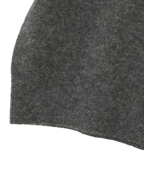 Tiara(ティアラ)の「アルパカMIX衿ニット(ニット/セーター・レディース・ラベンダー/ブラウン系その他/チャコールグレー・FREE)」の15枚目の写真