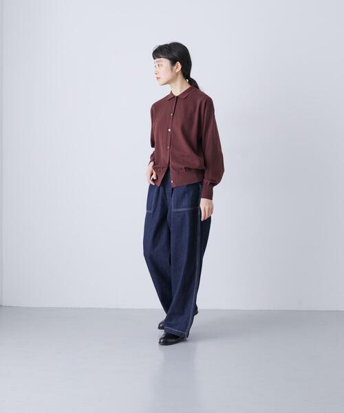 かぐれ　コットンハイゲージポロニット かぐれ コットンハイゲージポロニット