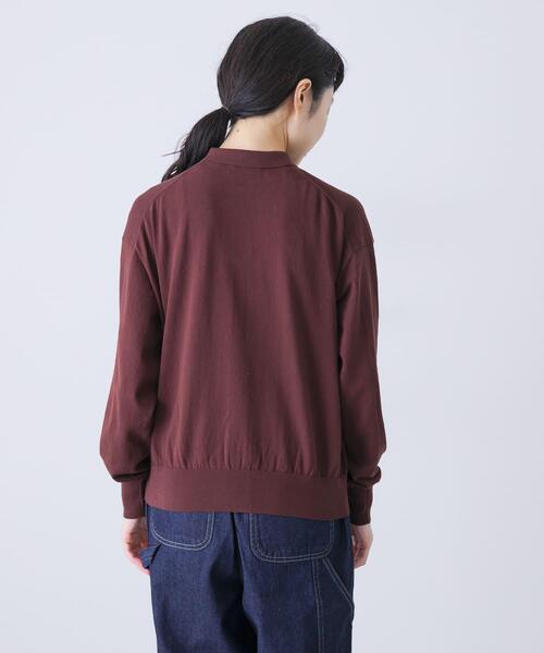 コットンポロニットカーディガン（ニット/セーター）｜かぐれ（カグレ