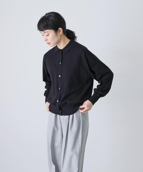 かぐれ　コットンポロニットカーディガン かぐれ｜コットンポロニットカーディガン | Rakuten Fashion