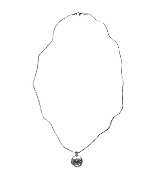 HUF(ハフ)の「EMBLEM PENDANT(ネックレス・メンズ・シルバー・O/S)」の1枚目の写真