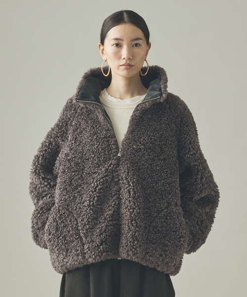 Curensology(カレンソロジー)/リバーフェイクファーブルゾン（ブルゾン