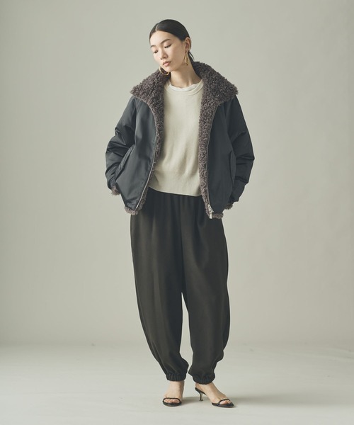 Curensology(カレンソロジー)/リバーフェイクファーブルゾン（ブルゾン