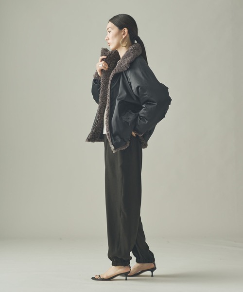 Curensology(カレンソロジー)/リバーフェイクファーブルゾン（ブルゾン