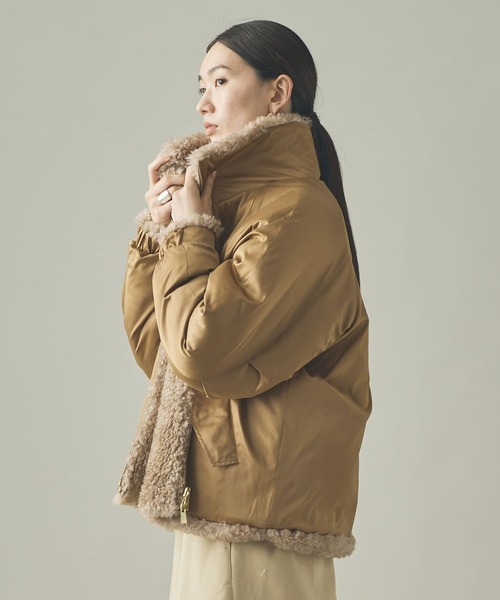 Curensology(カレンソロジー)/リバーフェイクファーブルゾン（ブルゾン