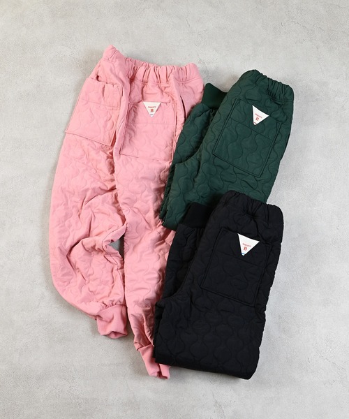 MARKEY'S（マーキーズ）の「キルティングパンツ（その他パンツ・キッズ・ピンク/グリーン/ブラック・150/130/120/110/100/95/90/80/140）」の4枚目の写真