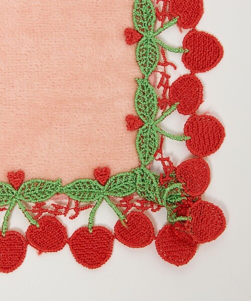 近沢レース店＞さくらんぼ ハンカチ（ハンカチ/ハンドタオル）｜近沢